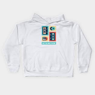 Retro Music Kids Hoodie